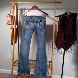 BKE Jeans XXS Y2K Punk Cottage Party Grunge Goth Festival Preppy Western